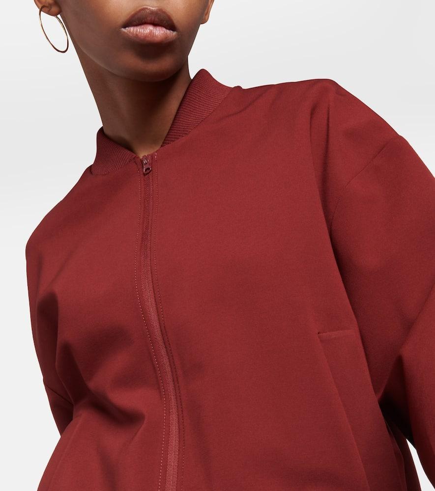 MAX MARA Leisure Bomberjacke Wainer In Red Product Image