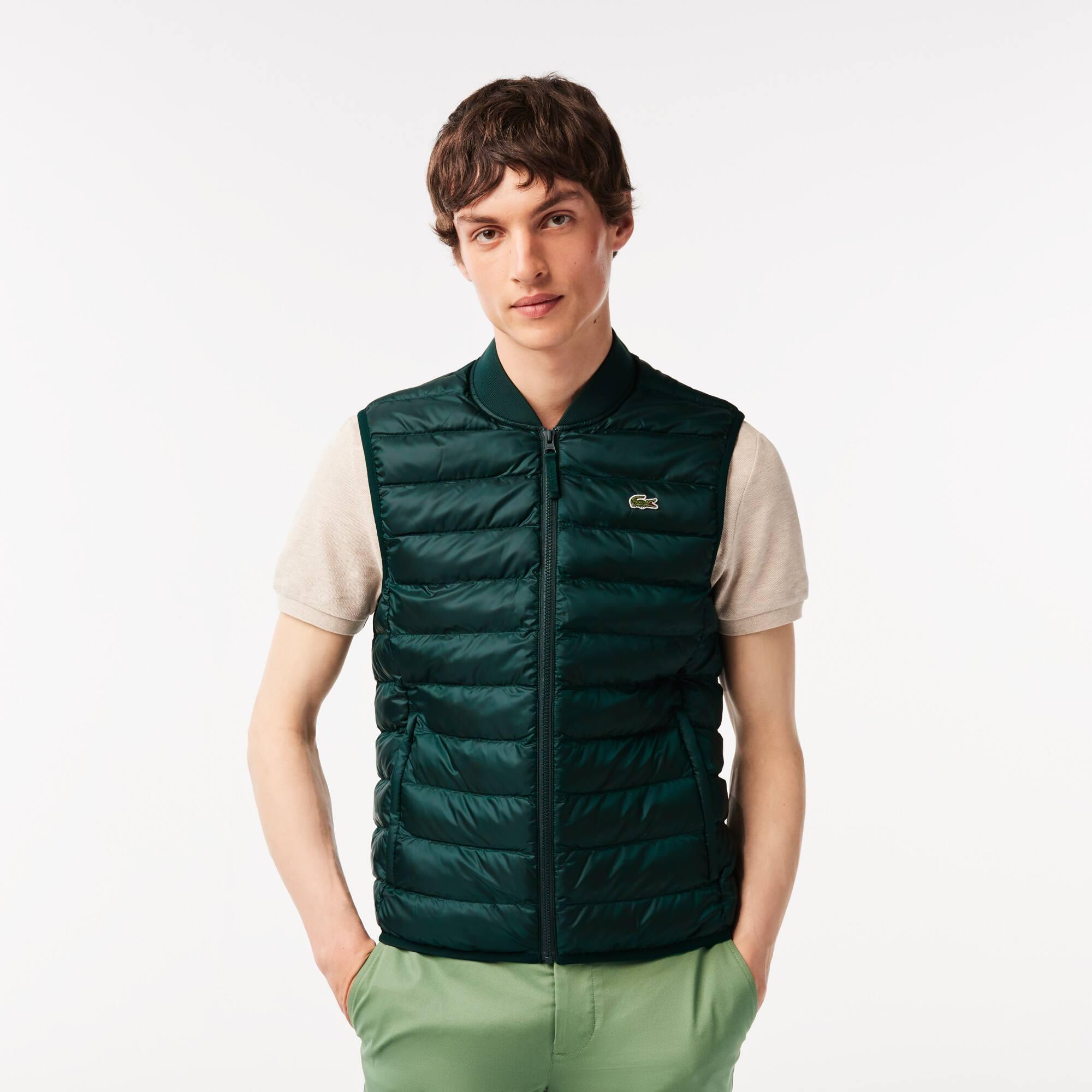 Water-Repellent Puffed Vest Product Image