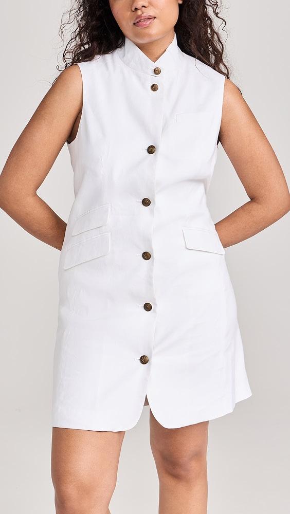 rag & bone Slade Linen Vest Dress | Shopbop Product Image