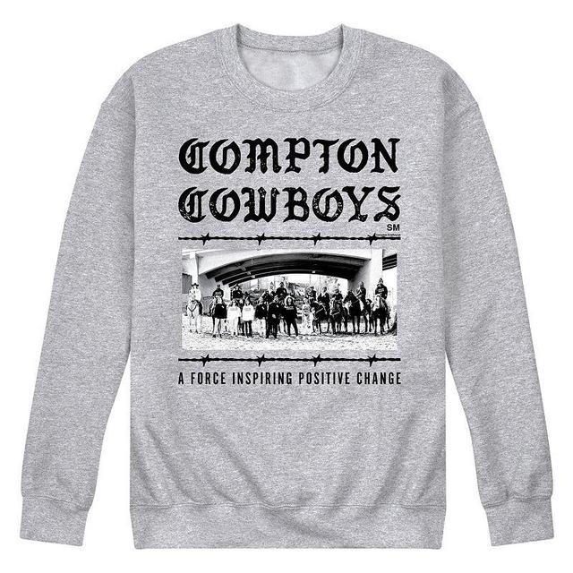 Mens Compton Cowboys Positive Change Fleece Sweatshirt Product Image