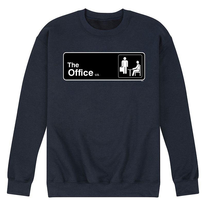 Mens The Office Door Sign Sweatshirt Product Image