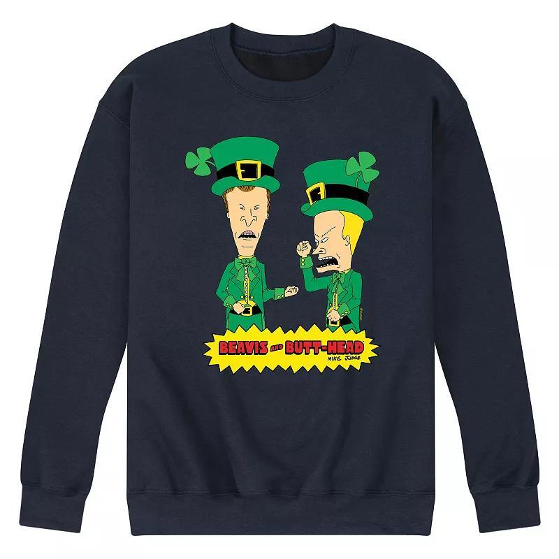 Mens Beavis And Butthead St Patricks Day Sweatshirt Product Image