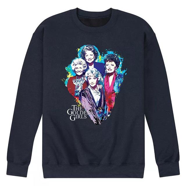 Mens Golden Girls Paint Splatter Sweatshirt Product Image