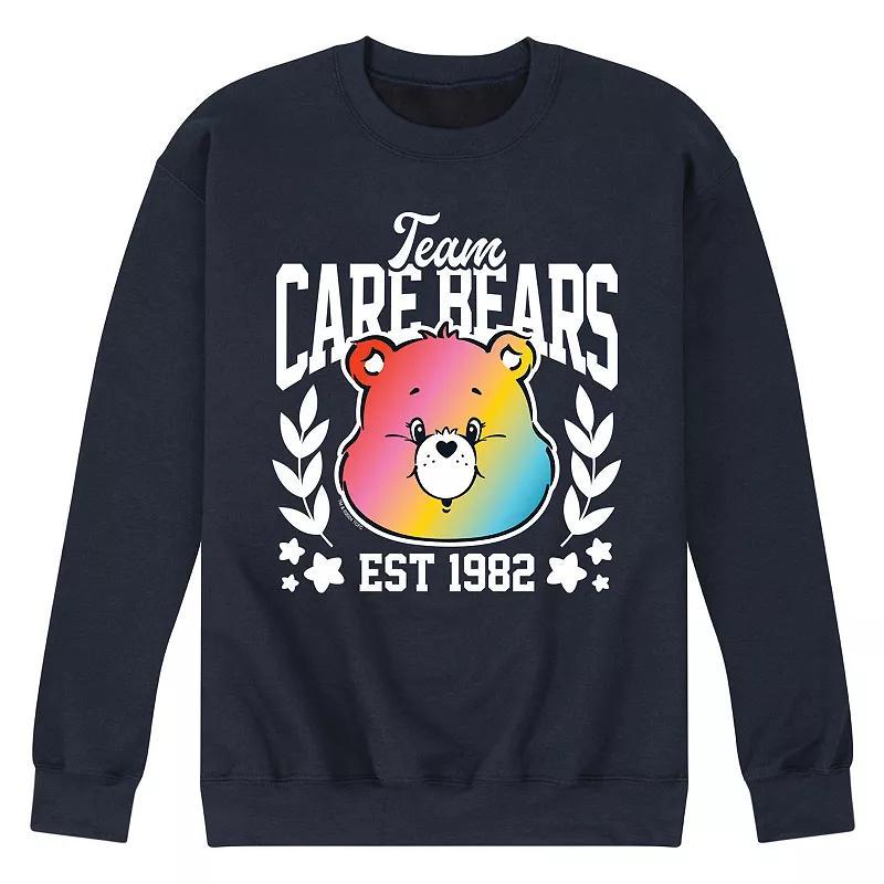 Mens Care Bears Team Care Bears 1982 Fleece Sweatshirt Blue Product Image