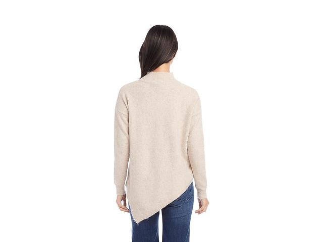 Karen Kane Asymmetric Turtleneck Sweater Product Image