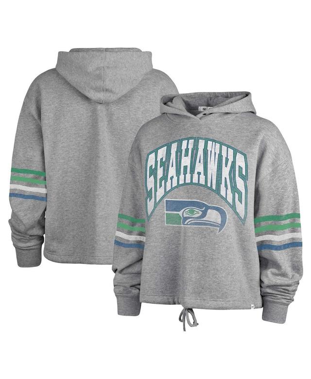 Womens 47 Gray Seattle Seahawks Upland Bennett Pullover Hoodie Product Image