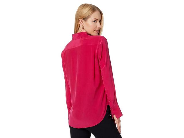 EQUIPMENT Leona Top (Cerise) Women's Clothing Product Image