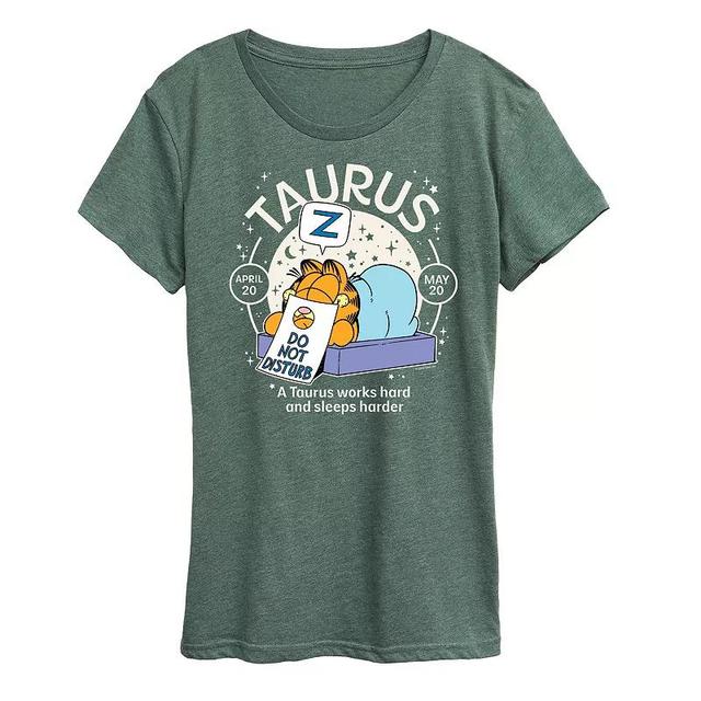 Womens Garfield Taurus Graphic Tee Product Image