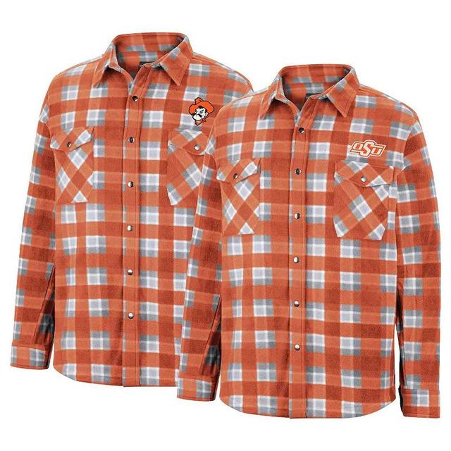 Mens Colosseum Oklahoma State Cowboys Ellis Full-Snap Jacket Product Image