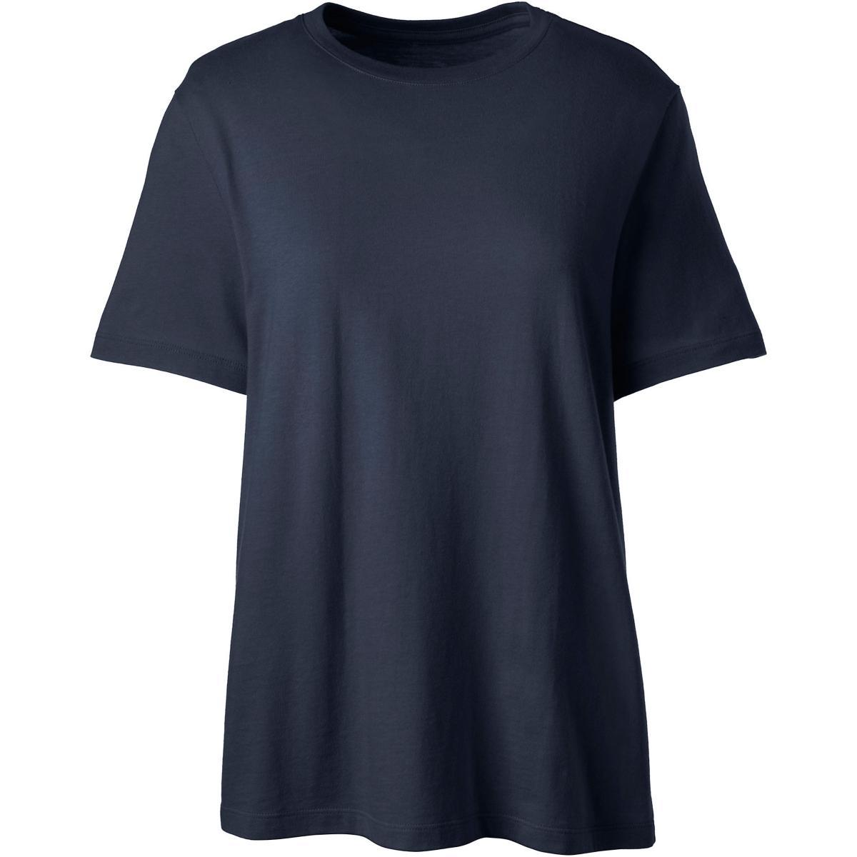 Womens Lands End Short Sleeve Essential Tee Product Image