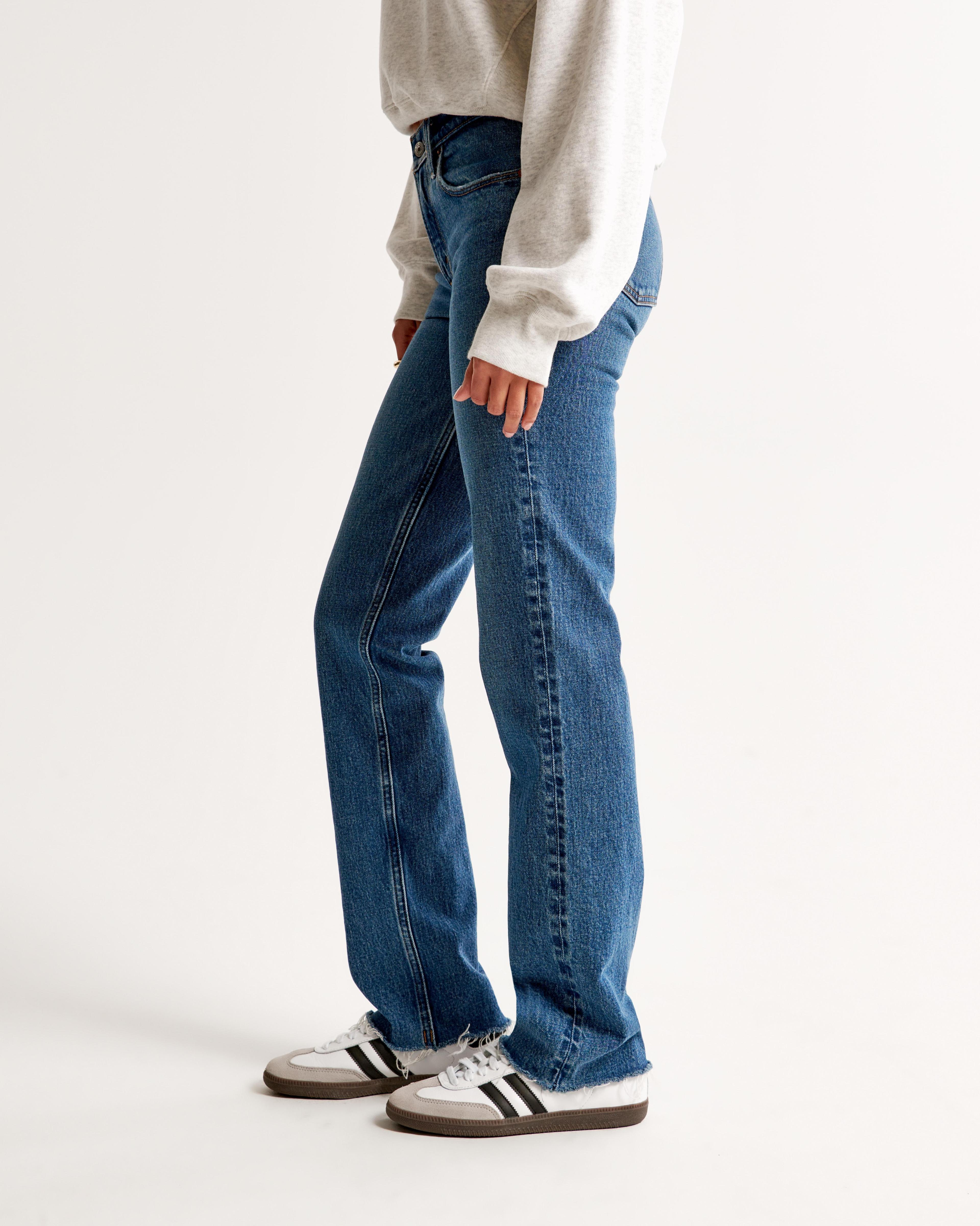 Mid Rise 90s Straight Jean Product Image