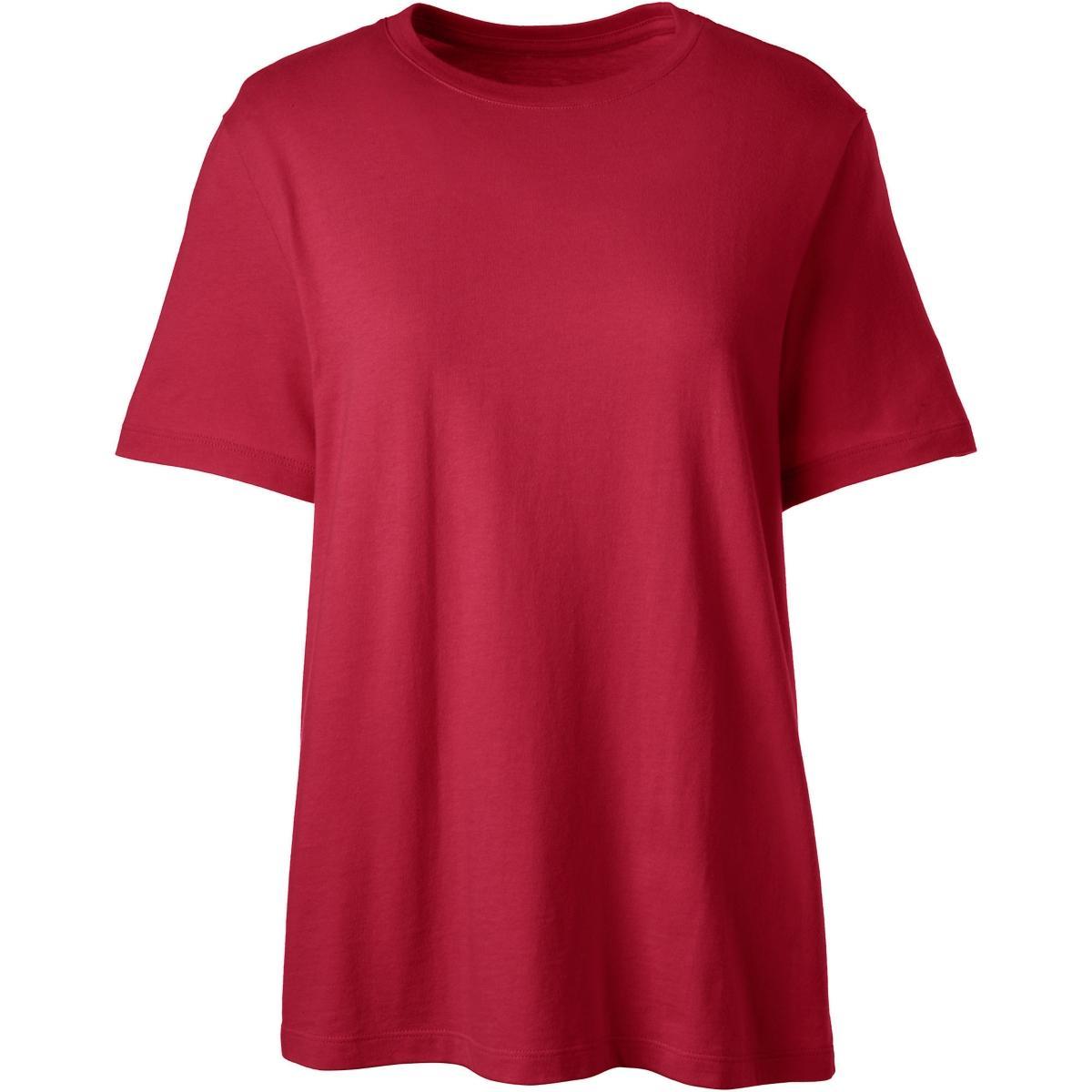 Womens Lands End Short Sleeve Essential Tee Product Image