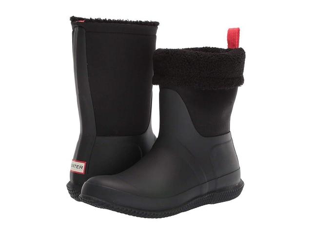 Womens Roll Top Rubber & Neoprene Faux-Sherpa-Lined Boots Product Image