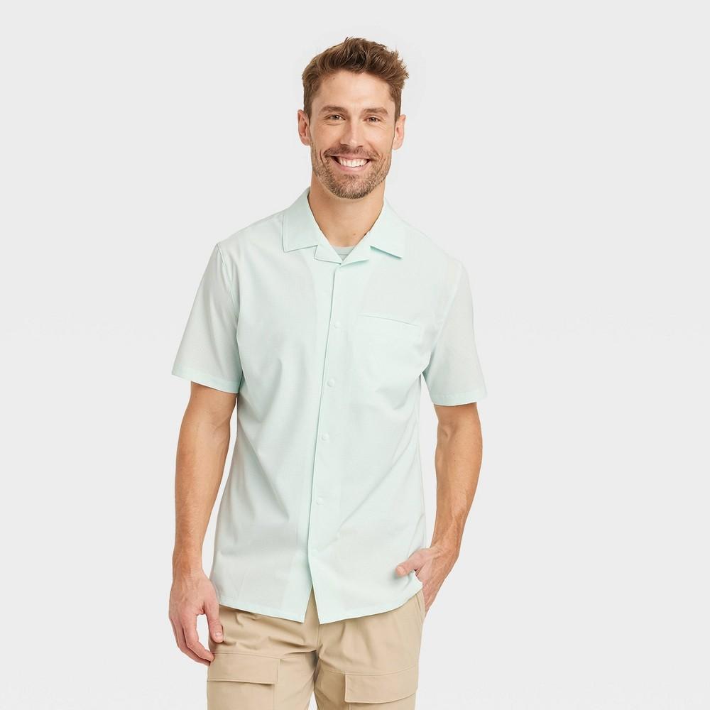 Mens Everyday Woven Shirt - All In Motion Harmony Blue Product Image