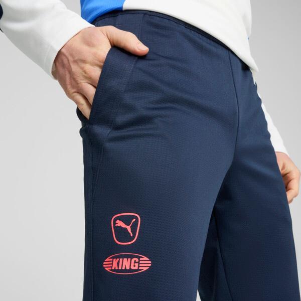 PUMA KING Pro Men's Training Pants in Dark Blue Product Image