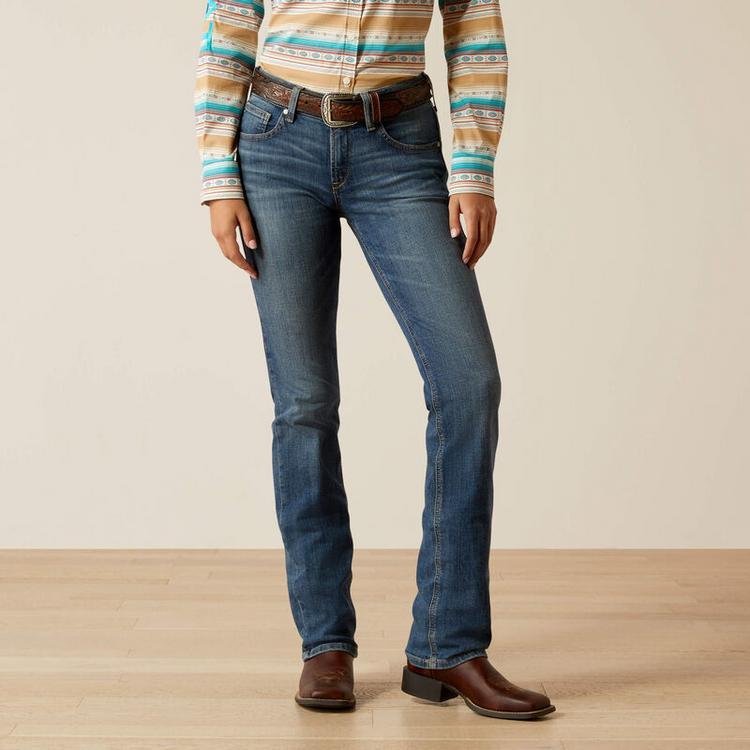 Ariat® Ladies' Perfect Rise Abigail Straight Leg Jeans in Toronto Product Image