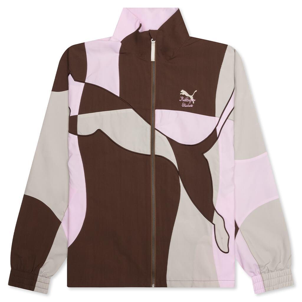 Puma x KidSuper Cellerator Jacket - Brown Male Product Image