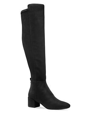 Stuart Weitzman Flare Block Heel Mid Calf Boot Product Image