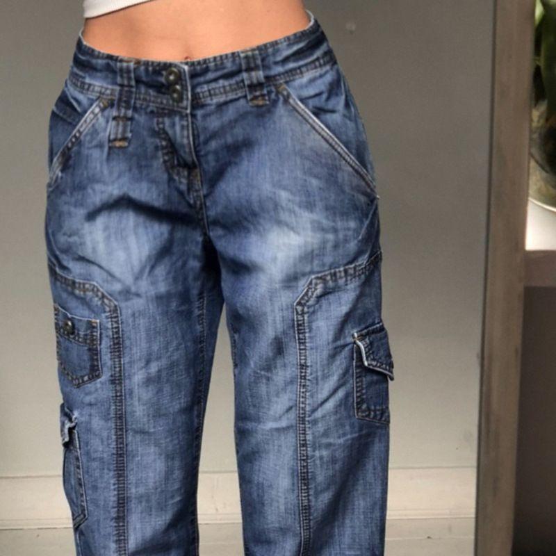 Mid-Rise Wide-Leg Jeans Product Image