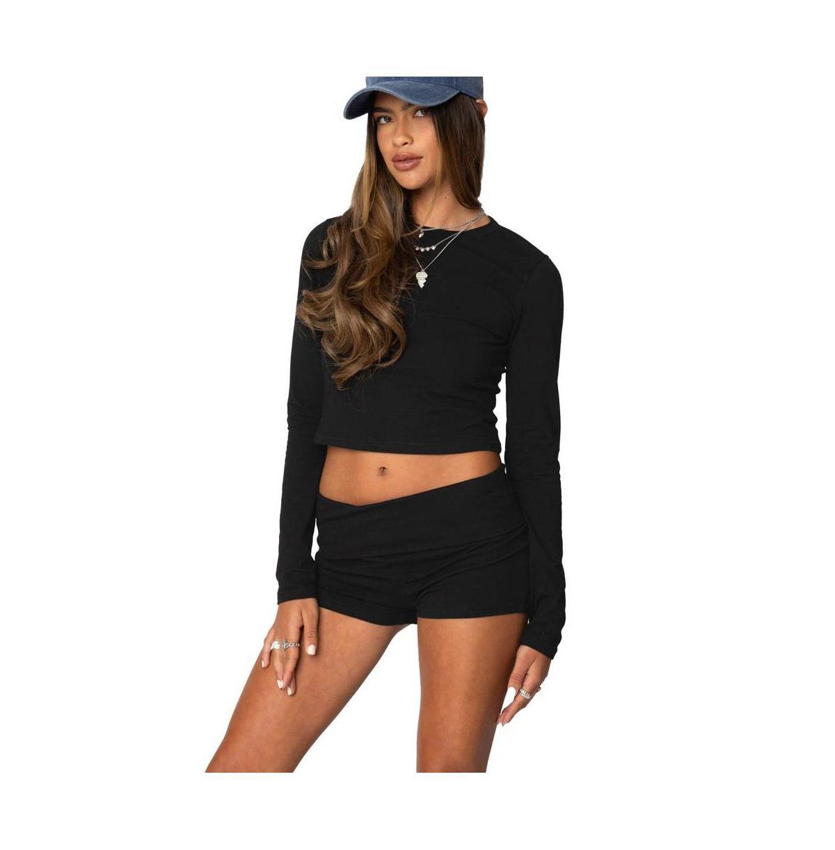 Edikted Womens Meg Long Sleeve Top Product Image