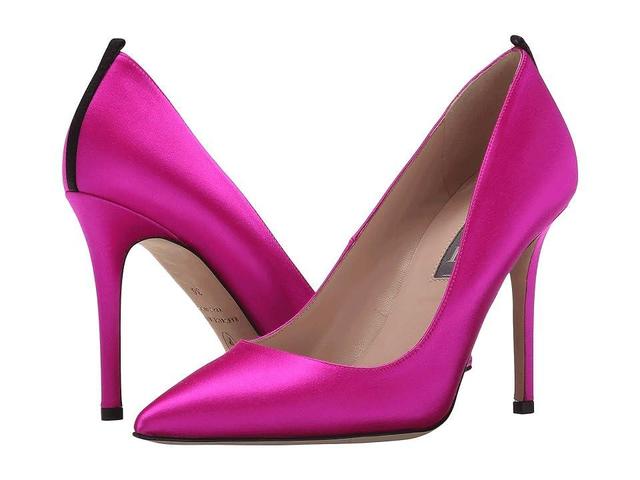 SJP by Sarah Jessica Parker Fawn 100mm Satin) Women's Shoes Product Image