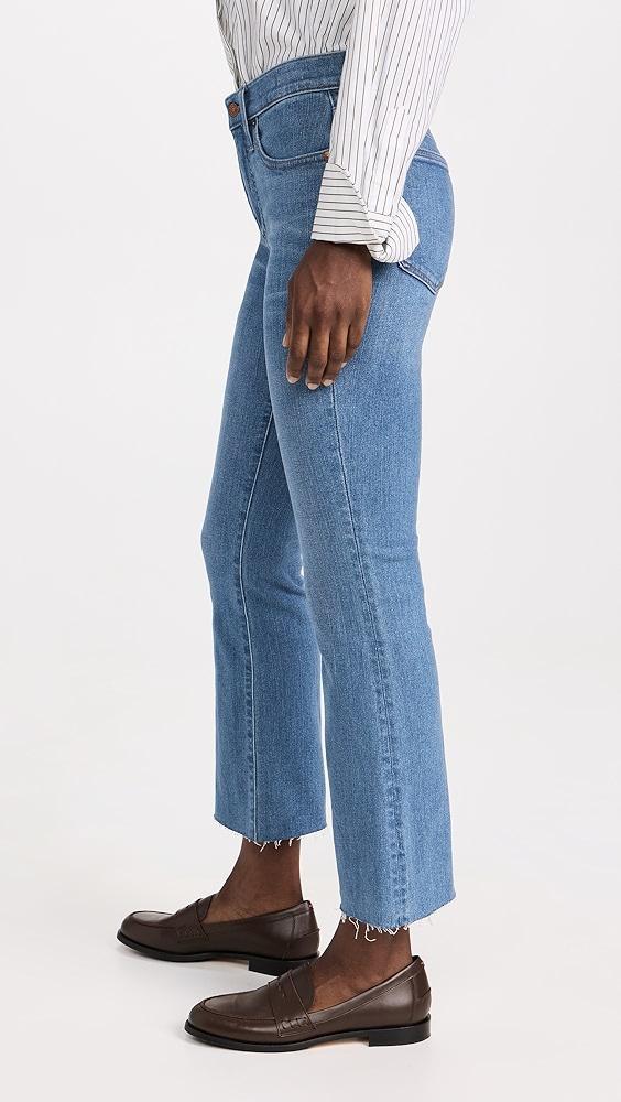 Madewell Mid Rise Kick Out Jeans | Shopbop Product Image