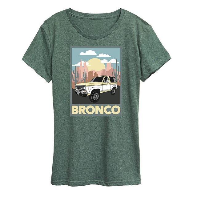 Womens Ford Bronco Desert Graphic Tee Product Image