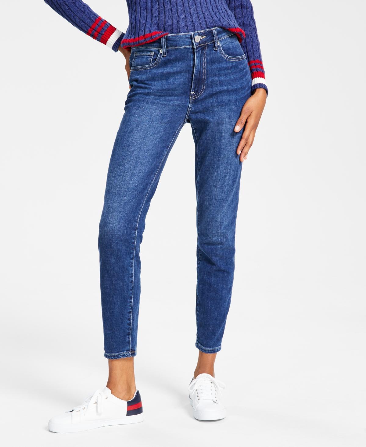 Tommy Hilfiger Womens Tribeca Th Flex Ankle Skinny Jeans Product Image