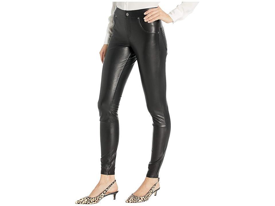 HUE Leatherette Leggings Women's Casual Pants Product Image