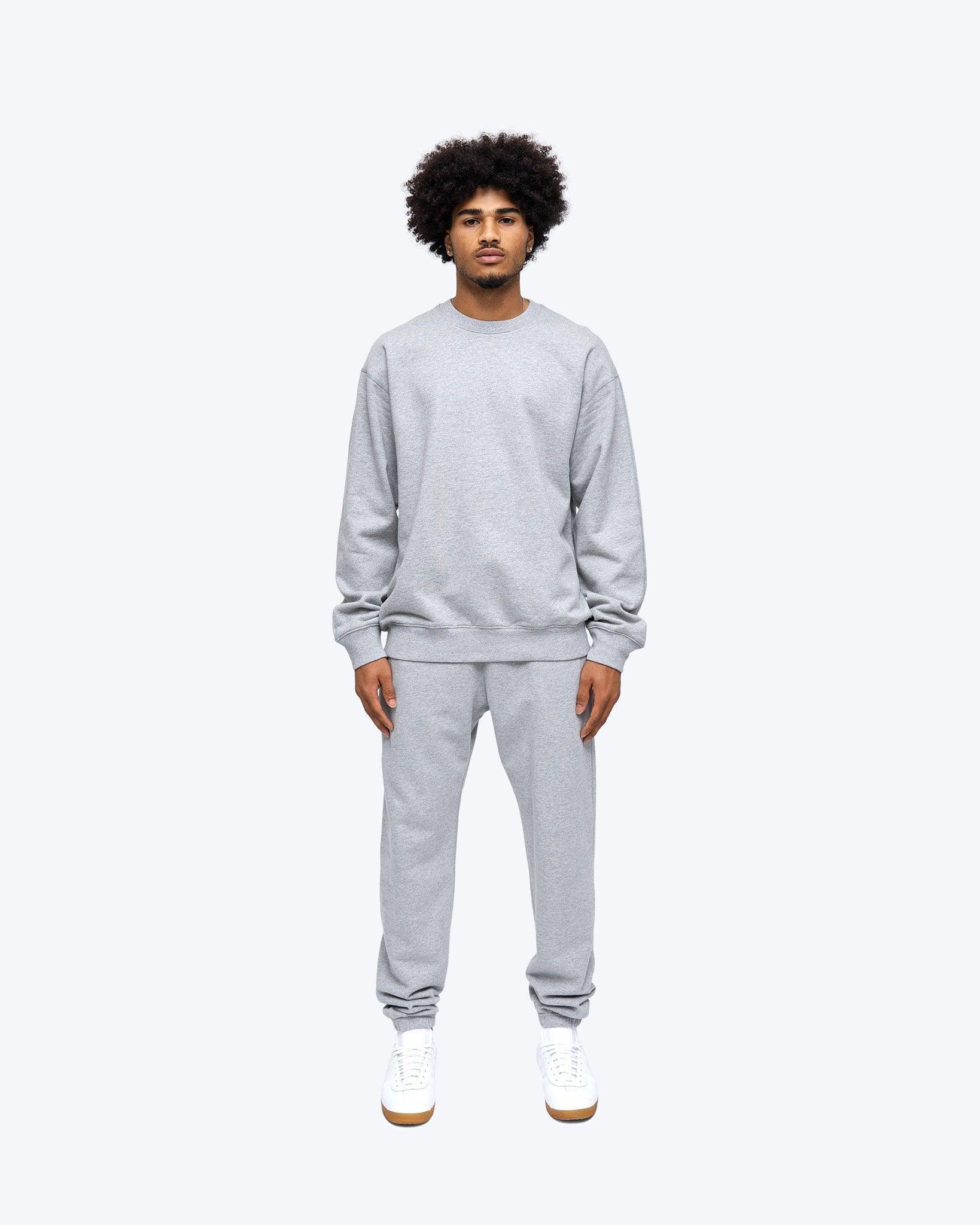 Midweight Terry Relaxed Crewneck - Vault Male Product Image