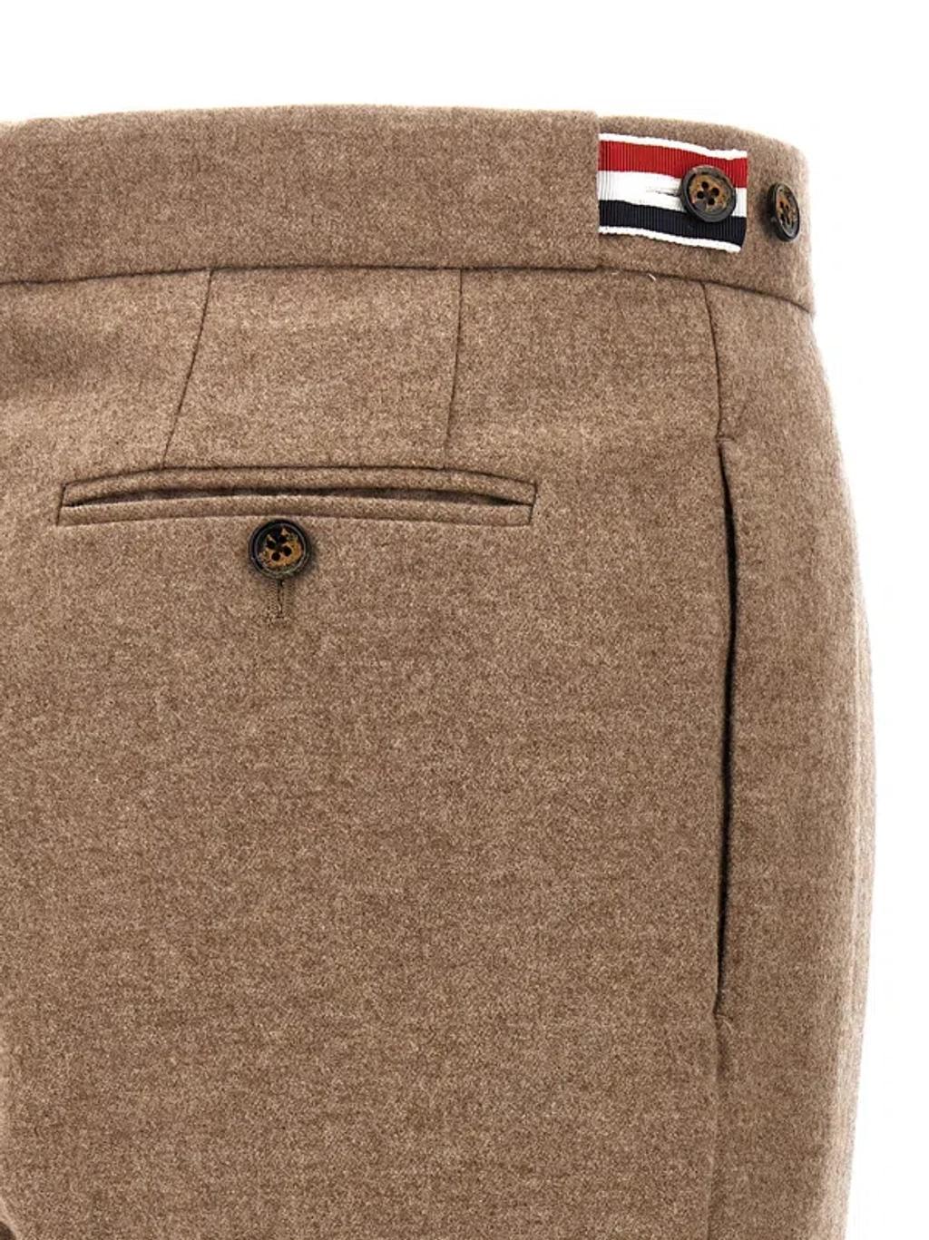 THOM BROWNE Wool Pants Product Image