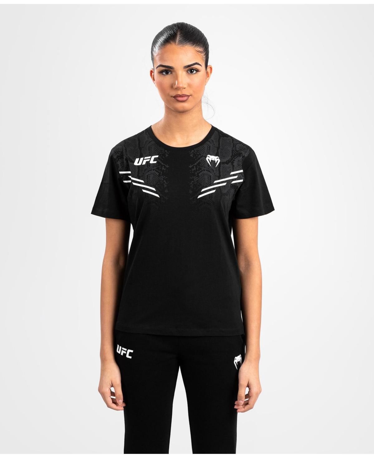 Venum Ufc Womens Authentic Adrenaline Fight Night Replica T-Shirt - Black Product Image