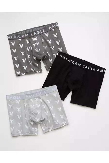 AEO Mens 6 Classic Boxer Brief 3-Pack Men's Product Image