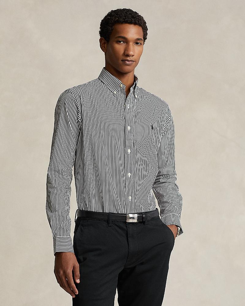 Polo Ralph Lauren Cotton Stretch Poplin Classic Fit Button Down Shirt Product Image