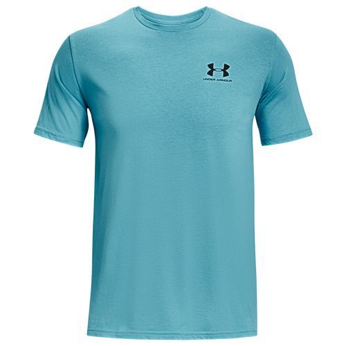 Under Armour Mens Under Armour Sportstyle Left Chest T-Shirt - Mens White/Black Product Image