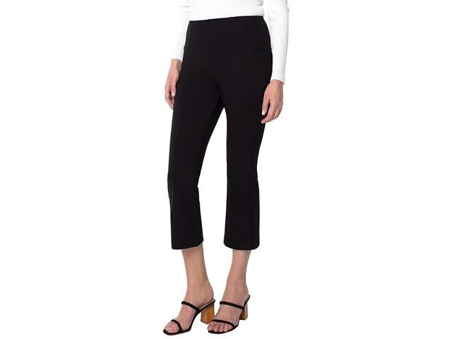 Liverpool Los Angeles Stella Kick Flare Ponte Crop Pants Product Image