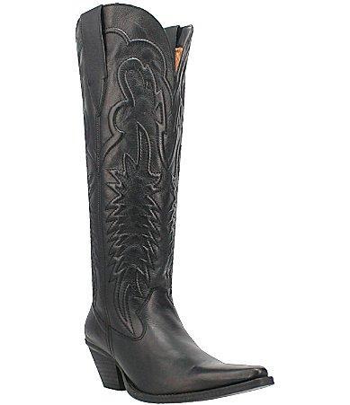 Dingo Raisin Kane Embossed Leather Tall Western Boots Product Image