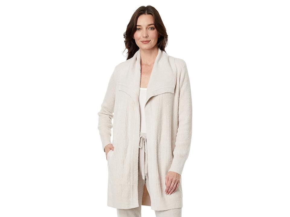 barefoot dreams CozyChic Lite Rib Drape Cardigan Product Image