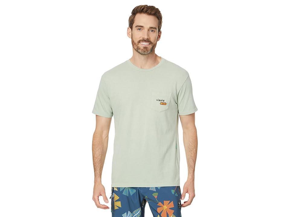 VISSLA Calypso Short Sleeve Tee (Agave) Men's Clothing Product Image