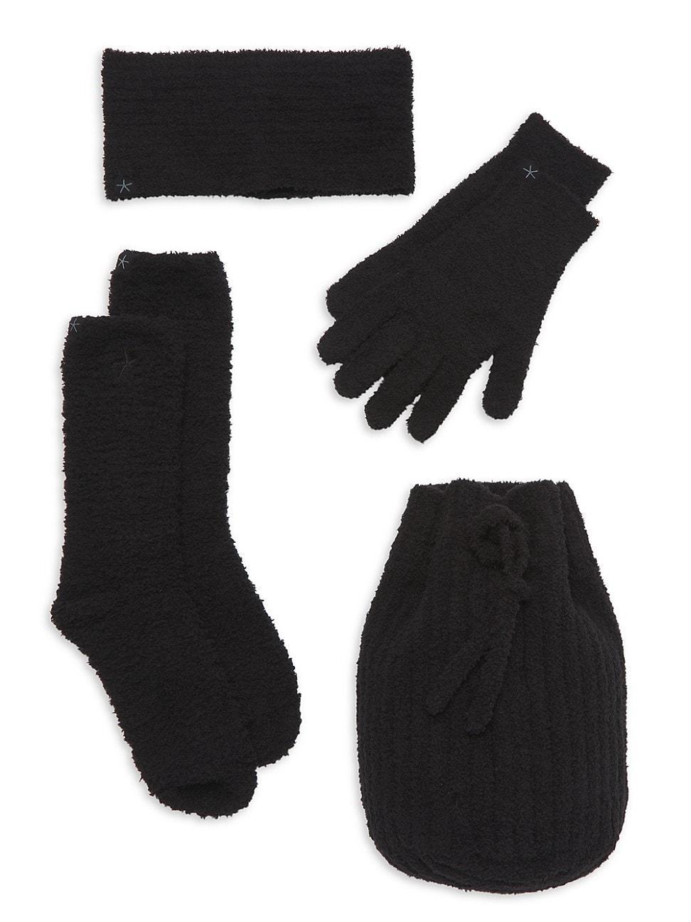 Womens CozyChic 4-Piece Winter Accessory Set Product Image