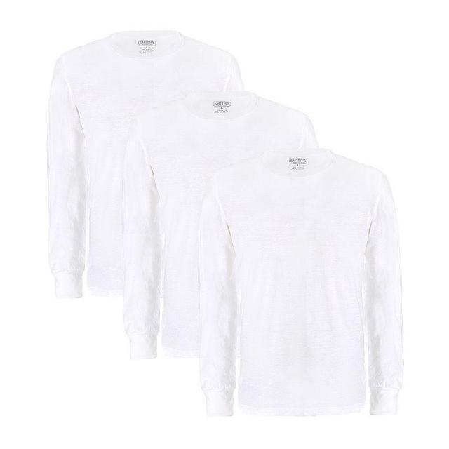 Mens Smiths Workwear 3-pack Regular-Fit Quick-Dry Crewneck Tees Product Image