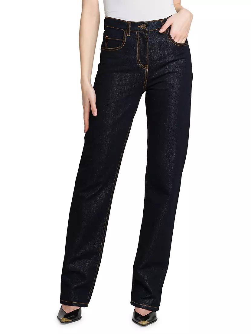 Slim-Straight Mid-Rise Jeans product image