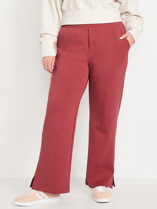 High-Waisted Dynamic Fleece Trouser Pants Product Image