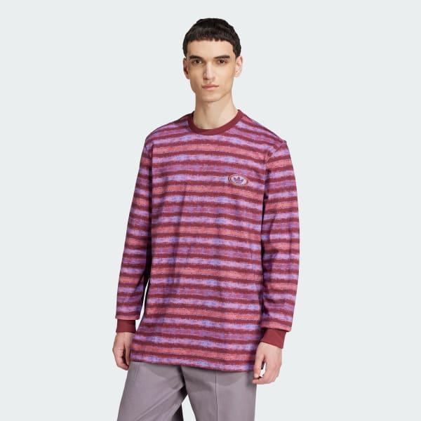 adidas Originals 90s Long Sleeve Stripe Tee Product Image