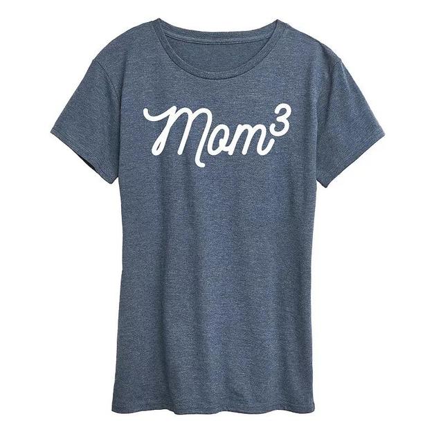 Instant Message Womens Womens Tee Shirts HEATHER - Heather Blue Hello 50 Graphic Tee - Women & Plus Product Image