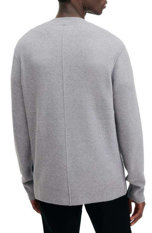 ALLSAINTS Patern Crewneck Sweater In Gunmetal Grey Product Image