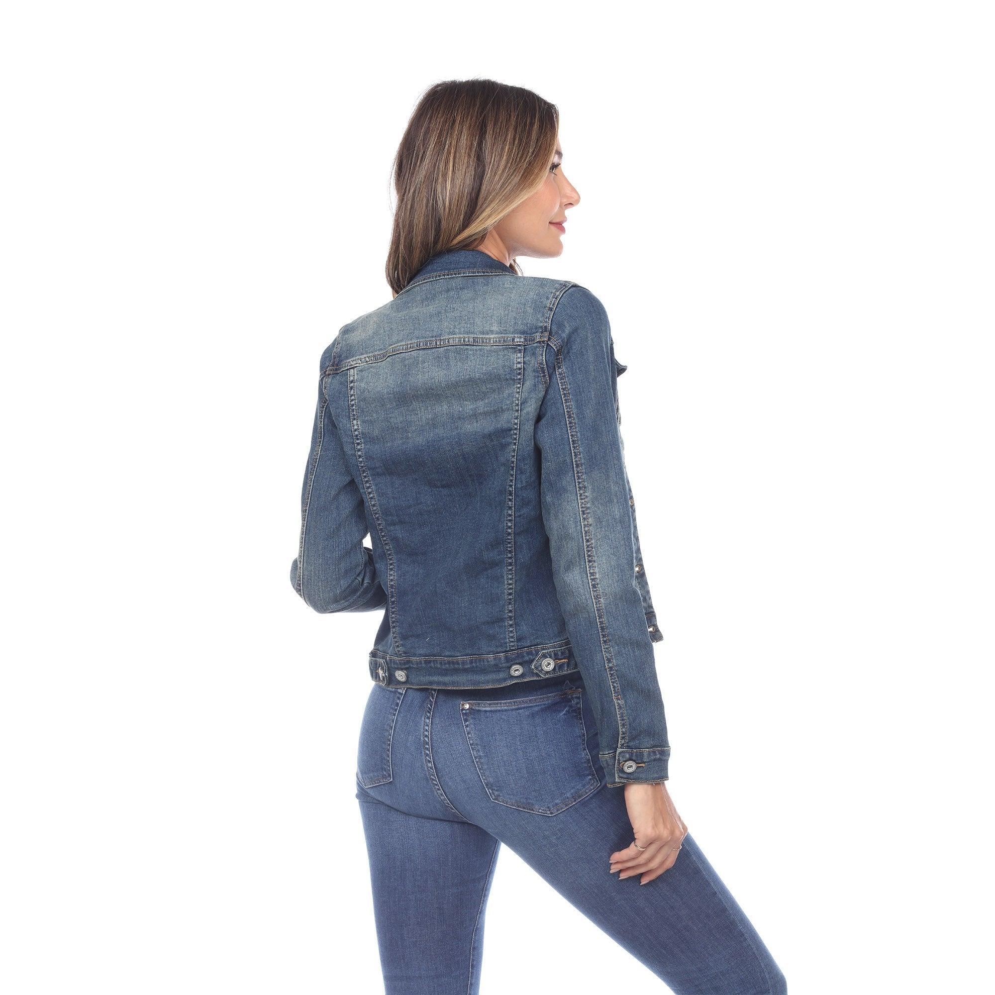 Women's Classic Denim Jacket Product Image