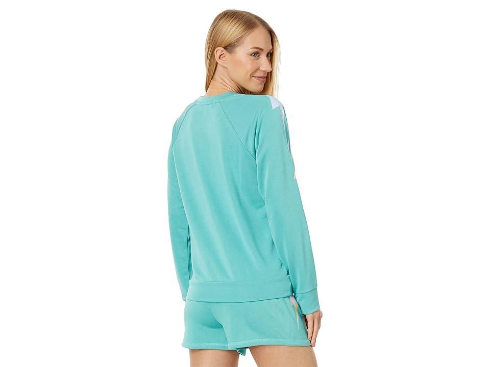 PJ Salvage Gradient Vibes Long Sleeve Pajama Top Product Image