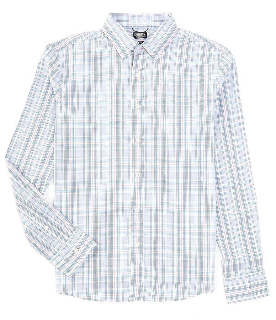 Faherty Performance Stretch Plaid Movement Woven Shirt Product Image