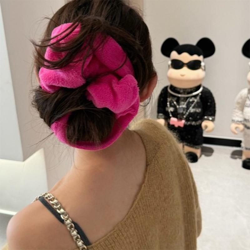 Plain Fleece Scrunchie Product Image